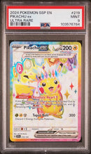 Pikachu ex 219/191 Surging Sparks PSA 9 103576784