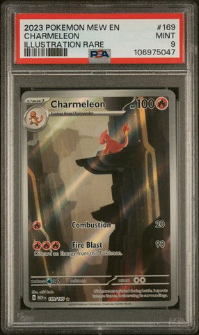 Charmeleon 169/165 151 Illustration Rare PSA 9 106975047