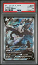 Lugia V 186/195 SWSH Silver Tempest Full Art PSA 10 117782739
