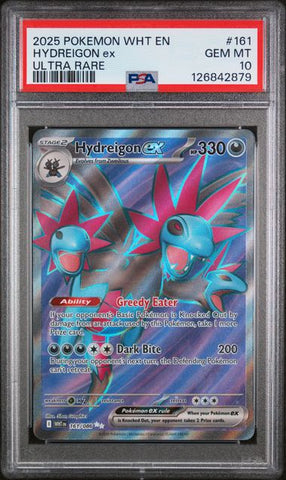 Hydreigon ex 161/086 White Flare PSA 10 126842879