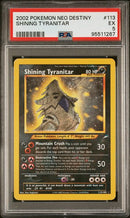 Shining Tyranitar 113/105 Neo Destiny Secret Rare Holo PSA 5 95511267