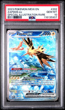 Zapdos ex 202/165 S&V: 151 PSA 10 116135907
