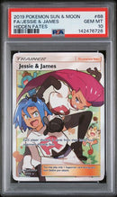 Jessie & James 68/68 Hidden Fates PSA 10 142476726