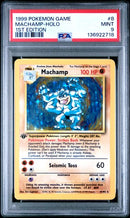 Machamp 8/102 Base Set 1st Edition PSA 9 136922718