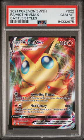 Victini VMAX 022/163 Battle Styles PSA 10 94332675