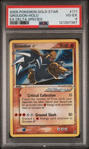 Groudon Gold Star 111/113 Delta Species PSA 4 121397387