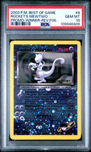 Rocket's Mewtwo (8) Best of Game Winner PSA 10 109946406