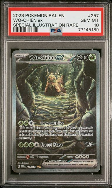 Wo-Chien ex 257/193 Paldea Evolved PSA 10 77145189