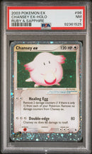 Chansey ex 96/109 Ruby and Sapphire PSA 7 92361525