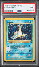 Lapras 10/62 Fossil PSA 9 78747325