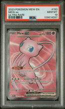 Mew ex 193/165 S&V: 151 PSA 10 109614097