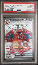 Charizard ex 215/197 Obsidian Flames PSA 10 82058061