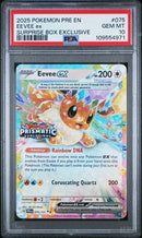 Eevee ex (Stamped) 075/131 Prismatic Evolutions PSA 10 109554971