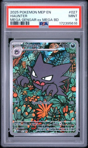Haunter (027) Black Star Promo PSA 9 172395616