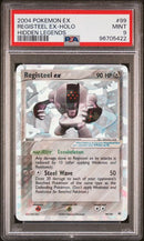 Registeel ex 99/101 EX Hidden Legends PSA 9 96705422