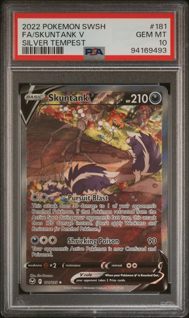 Skuntank V 181/195 Silver Tempest PSA 10 94169493