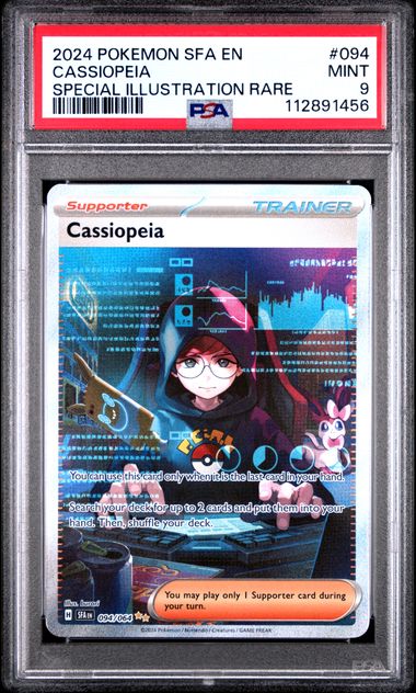 Cassiopeia 094/064 Shrouded Fable PSA 9 112891456