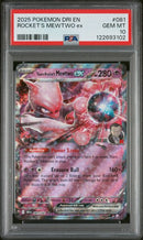 Team Rocket's Mewtwo 081/182 Destined Rivals PSA 10 122693102