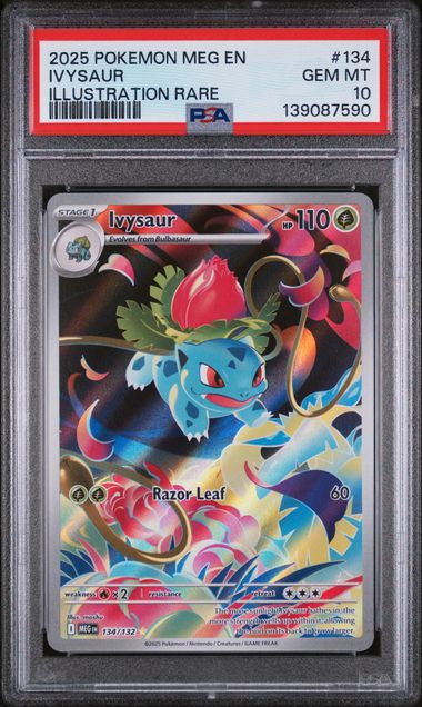 Ivysaur 134/132 Mega Evolution PSA 10 139087590