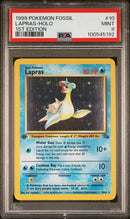 Lapras - Holo 10/62 Fossil 1st Edition PSA 9 100545192