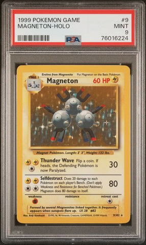Magneton - Holo 9/102 Base Set PSA 9 76016224