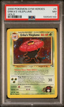 Erika's Vileplume 5/132 Gym Heroes Unlimited PSA 7 100545168