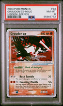 Groudon ex 93/101 Hidden Legends PSA 8 85869773