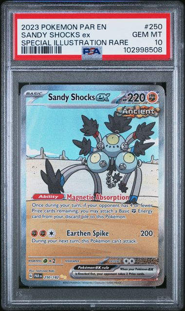 Sandy Shocks ex 250/182 Paradox RIft PSA 10 102998508