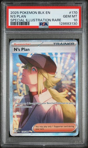 N's Plan 170 Black Bolt Special Illustration Rare PSA 10 128683130