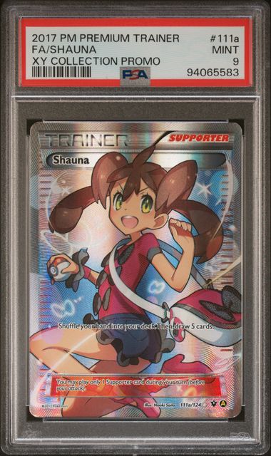 Shauna 111a/124 Alt Art XY Promo PSA 9 94065583