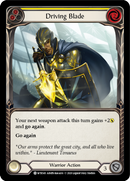 Driving Blade (Yellow) [U-WTR145] Unlimited Rainbow Foil