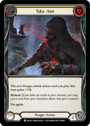 Take Aim (Yellow) [U-ARC055] Unlimited Rainbow Foil