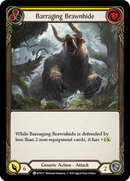 Barraging Brawnhide (Yellow) [U-WTR177] Unlimited Rainbow Foil