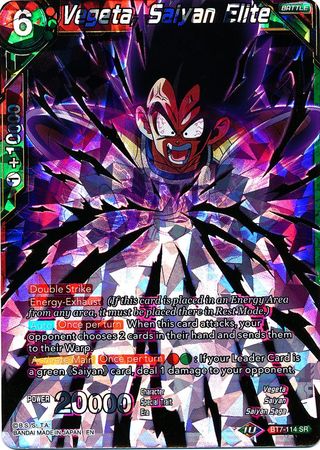 Vegeta, Saiyan Elite [BT7-114]