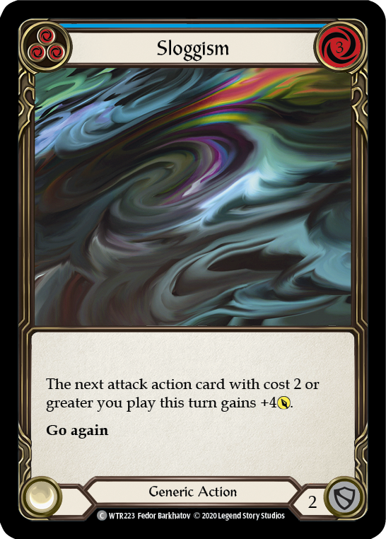 Sloggism (Blue) [U-WTR223] Unlimited Rainbow Foil