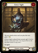 Force Sight (Yellow) [ARC207-C] 1st Edition Normal
