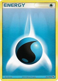 Water Energy (2005 Unnumbered) [League & Championship Cards]