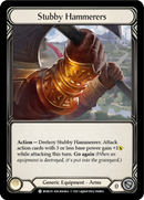 Stubby Hammerers [MON239-CF] 1st Edition Cold Foil