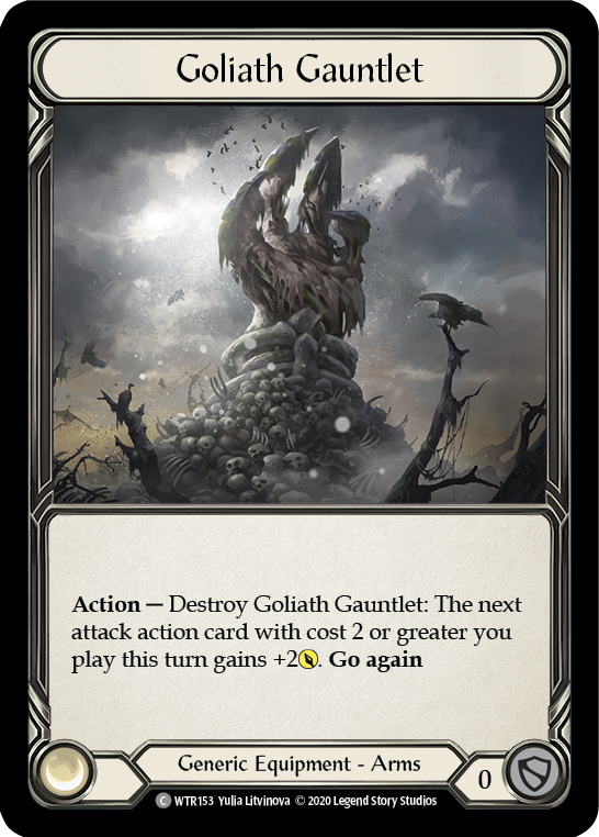 Goliath Gauntlet [U-WTR153] Unlimited Rainbow Foil