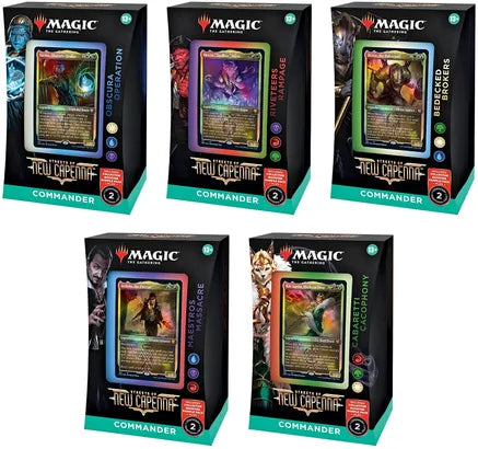 New Capenna - Commander Deck Bundle (5 Decks)