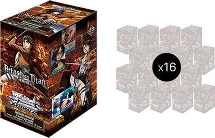 Attack on Titan Booster Box Case (16 boxes)