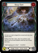 Sleep Dart (Blue) [CRU134] 1st Edition Rainbow Foil
