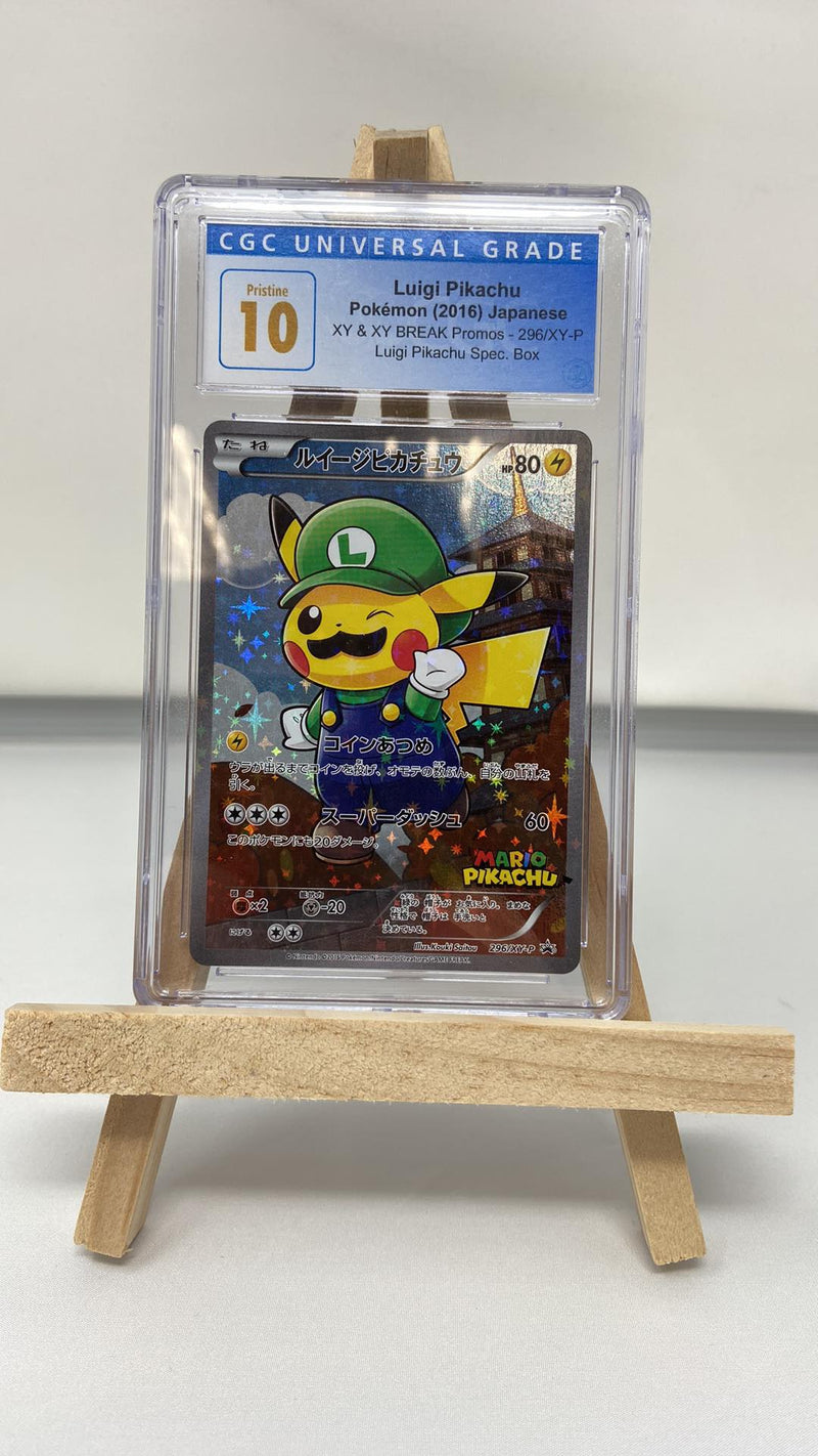 Pikachu Luigi Poncho CGC 10 4012382002