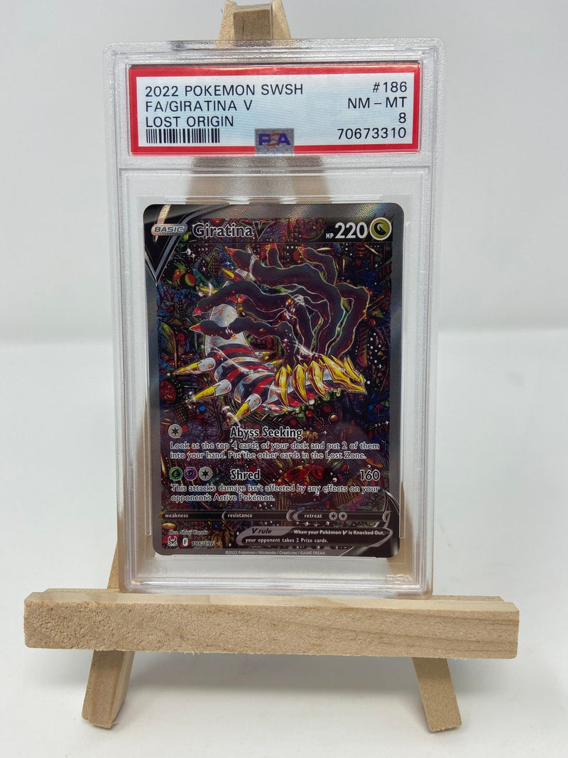 Giratina V Lost Origin 186/196 PSA 8 70673310