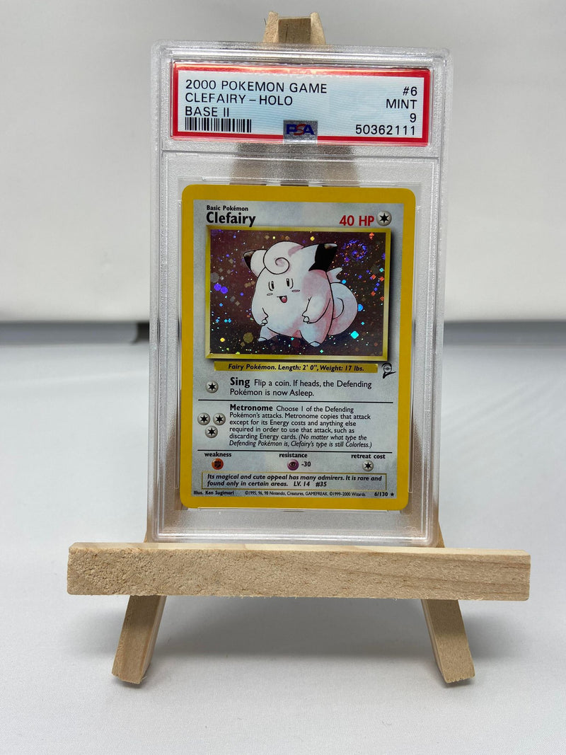 Clefairy 6/130 Base Set 2 PSA 9 50362111