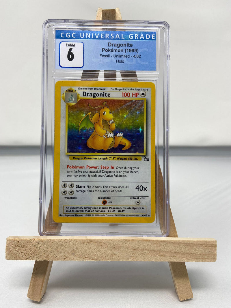 Dragonite 4/62 Fossil CGC 6 3726475170
