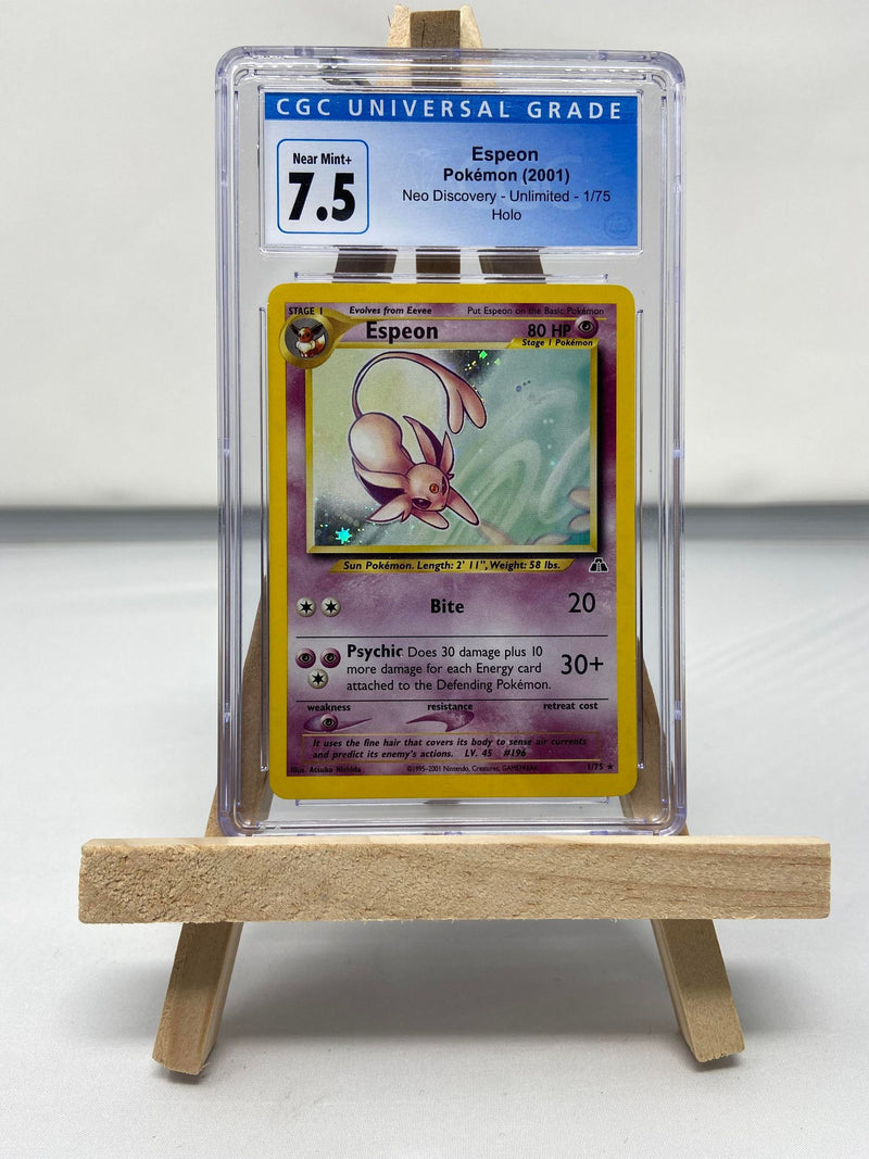 Espeon 1/75 Neo Discovery CGC 7.5 4045818029