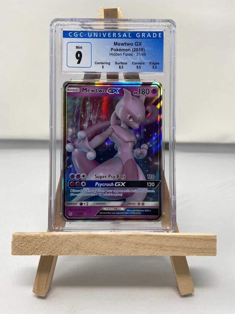 Mewtwo GX 31/68 Hidden Fates CGC 9 3914495113
