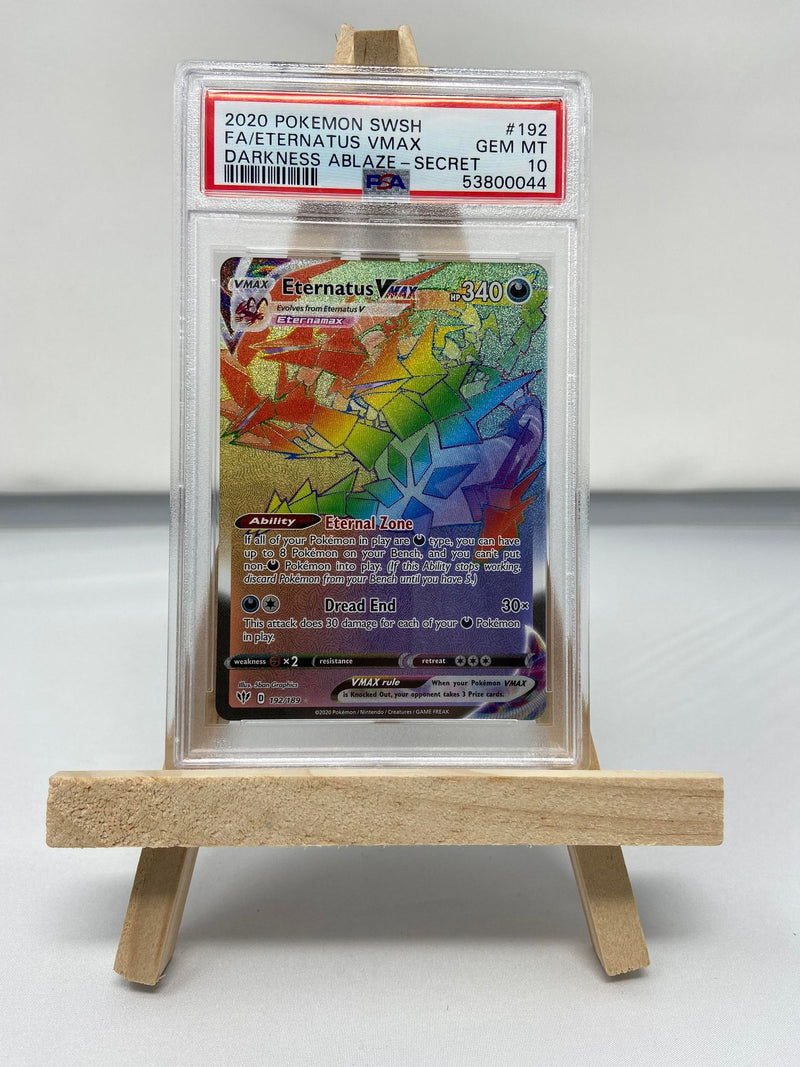 Eternatus VMAX 192/189 Darkness Ablaze PSA 10 53800044