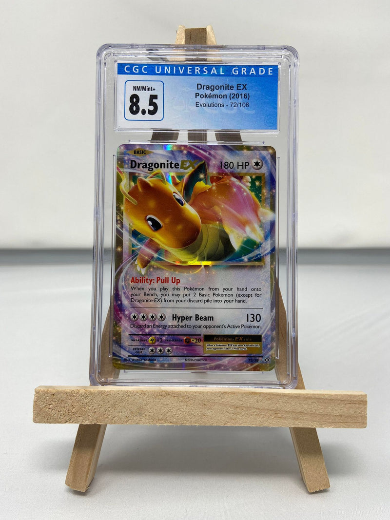 Dragonite EX 72/108 XY Evolutions CGC 8.5 3884365139